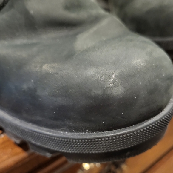 Sorel Women's Joan Of Arctic Wedge Mid Boot Black Leather Size 9 - Picture 5 of 10